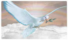 DNSEMP-C-116-D-BZ Dove Clouds Bronze